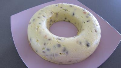 Gâteau de semoule au coulis de framboises - 7.2