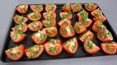 Recette Antipastis à la tomate