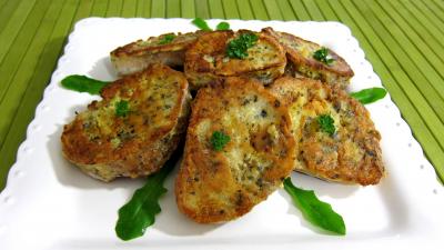 Image : recette Canapés aux oeufs